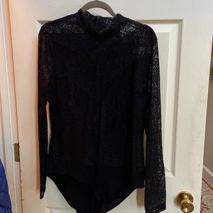 Lace top only worn a couple times bodysuit